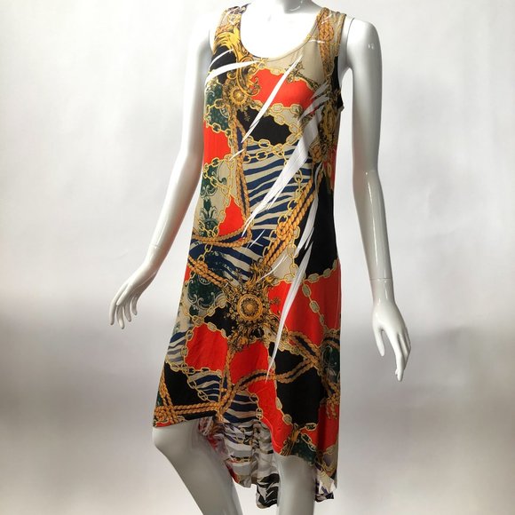 SALE! Scarf Pattern Dress - Picture 1 of 5